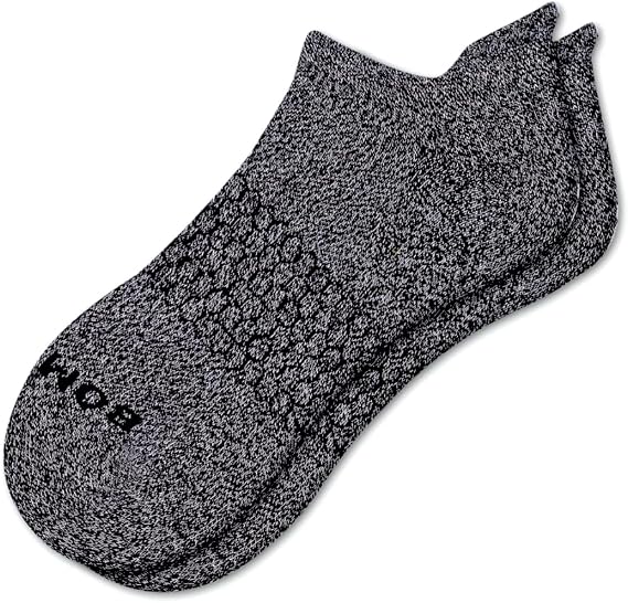 Bombas Women's Originals Ankle Socks, (Grey/Blue)