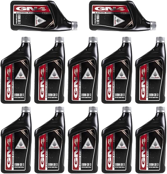 New Genuine Honda GN4 10w30 ATV / UTV / Motorcycle / PWC 4-Stroke Engine Oil - 1 Case (12 Quarts)