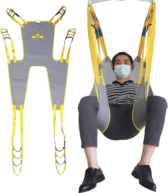 Lift Sling for Toileting, Transfer Sling for Patients Shower Bath,Large Toileting Sling,Lift Sling for Elderly Bariatric, Large 