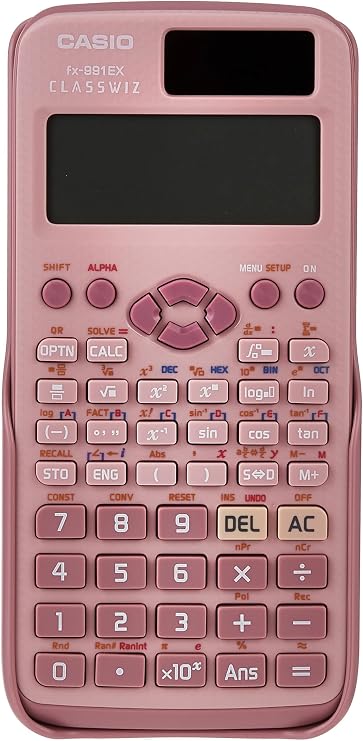 Casio FX-991EX-PK Pembe 552 Fonksiyonlu Bilimsel Hesap Makinesi