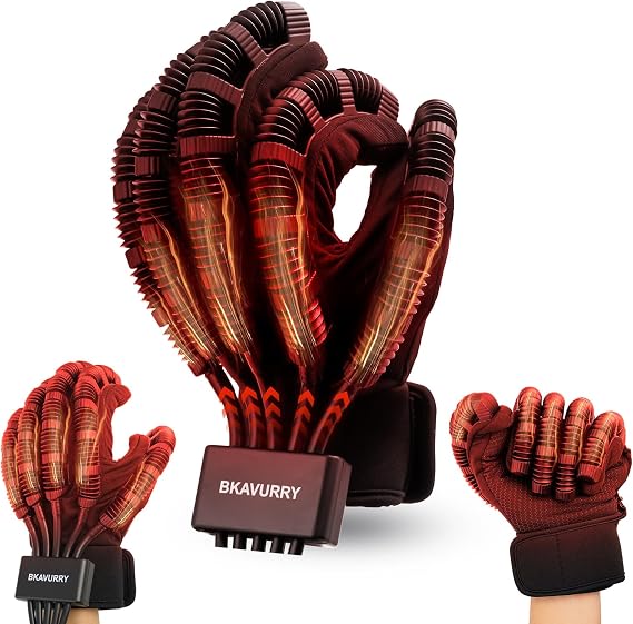 Only Robotic Gloves Not Host for Stroke Rehabilitation Replacement Parts, Left Right Hand Stroke Recovery Equipment for Dysfunction Paralysis Patient-XL Left