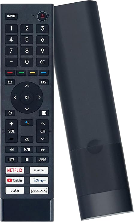 Universal Remote for Hisense Smart Google TV, Compatible with Hisense 4K UHD ULED Google/Android TVs