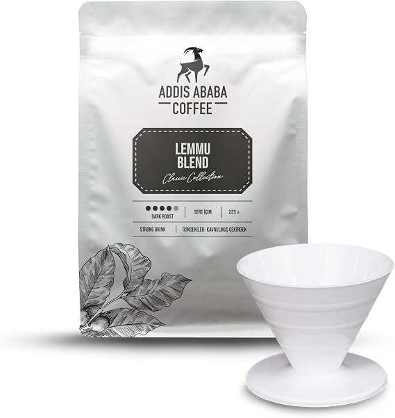 Addis Ababa Coffee - Lemmu Blend 225 gr + V60 Dripper