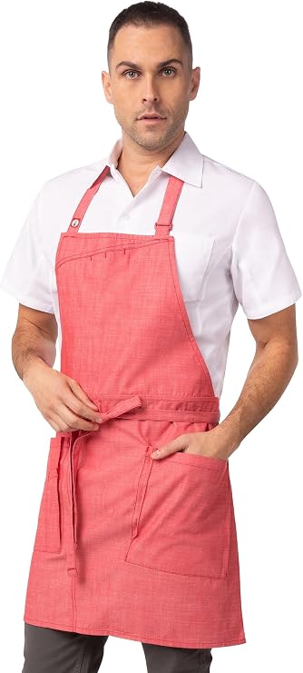 Chef Works Unisex Medford Bib Apron