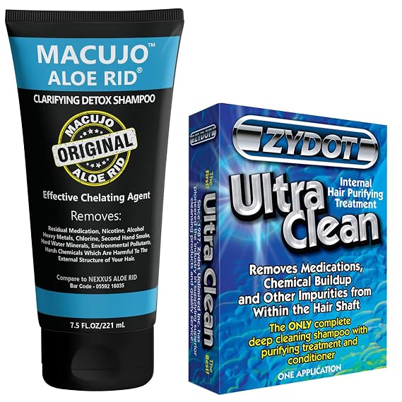 Original Macujo Aloe Rid Detox Shampoo | Zydot Shampoo | for Macujo Method