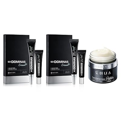 Cream Plus - Advanced Korean Cream for Even Skin Tone and Skin Elasticity with Niacinamide, Panthenol, Urea, Trehalose & TECA 1.76oz  Travel Kit 0.7oz  0.35oz