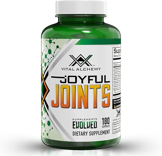 Vital Alchemy Joyful Joints Support Supplement for Women & Men