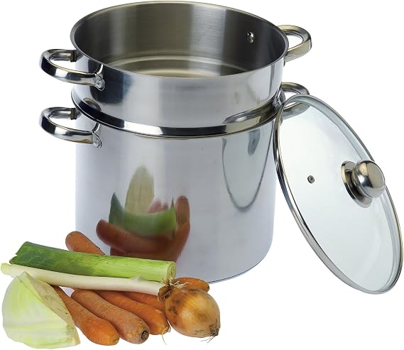 Baumalu 342646 Couscous Maker 11 L 26 cm Stainless Steel Silver