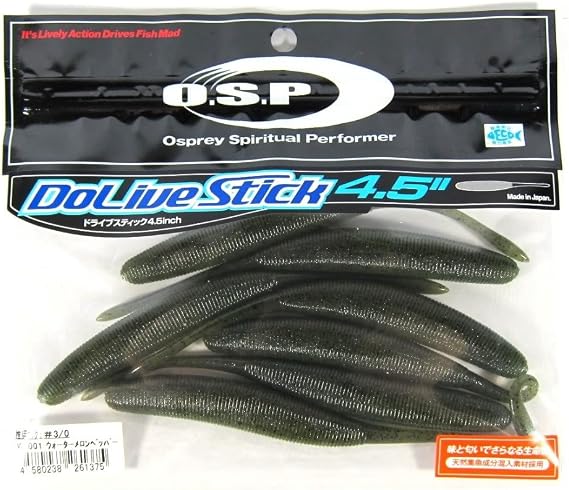 OSP Soft Lure Dolive Stick 4.5 Inches W-001 (1375)