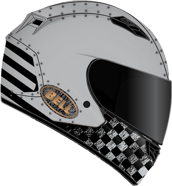 Bell Helmets Qualifier DLX MIPS - Matte Silver/Black Dmc 25, Large