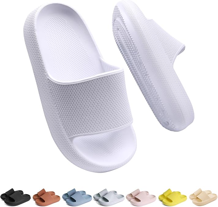 Kids Sliders Girls Boys Shower Slippers Summer Pool Soft EVA Slide Sandals Outdoor Bath House Flip Flops