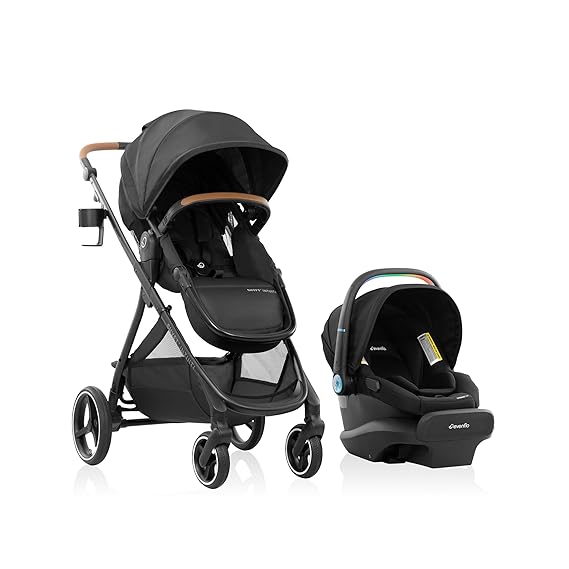 Evenflo Shyft Intuiti Travel System with LiteMax NXT Infant Car Seat