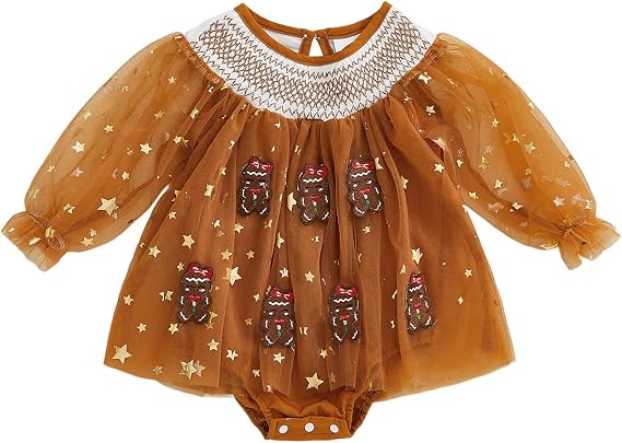 Baby Girls Tulle Tutu Dress Party Holiday Princess Dresses Infant Toddler Embroidery Flower Fairy Romper Dress