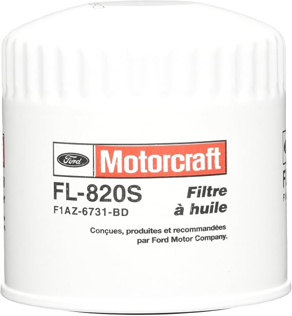 Motorcraft FL820SB12 Oil Filter