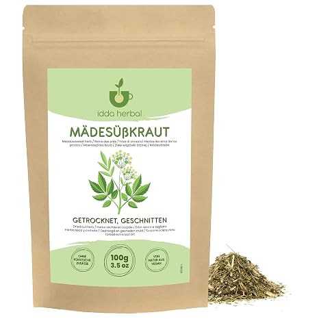 IDDA Herbal Meadowsweet tea 100 g meadowsweet herb dried and cut
