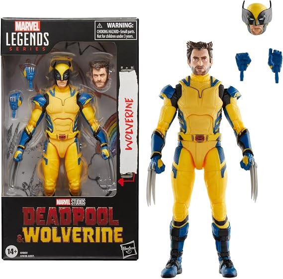 Marvel Legends Series Wolverine, Deadpool & Wolverine Collectible 6 Inch Action Figure for Adults Ages 14 and Up