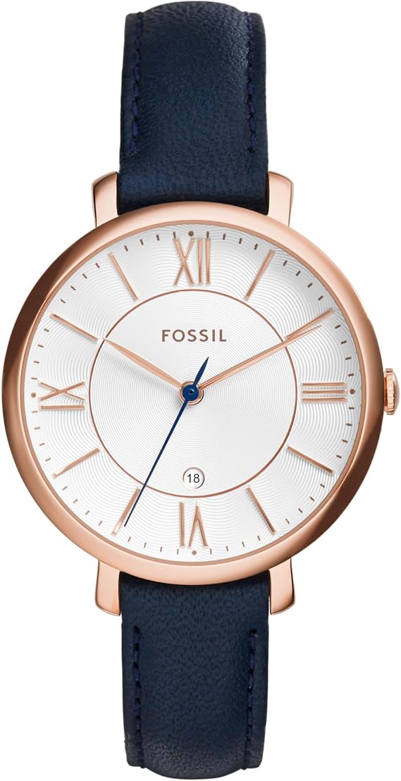 Fossil ES3988 Women's Analogue Quartz Watch with Leather Strap