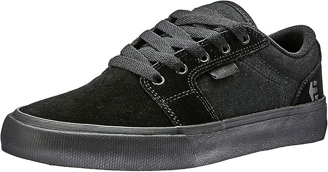 Etnies Barge LS Classic Skate Look, Slim Vulcanized Silhoutte, Hefty Armored Collar, Reinforced Vulc