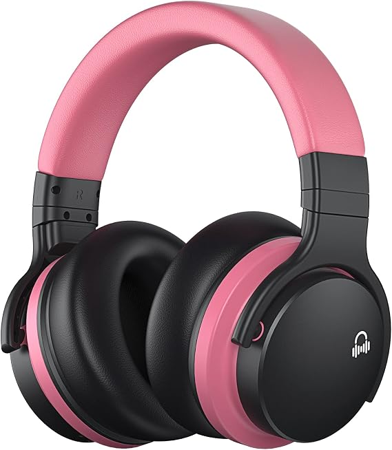 Million Sold Classic E7 Active Noise Cancelling Headphones with Upgraded HD Sound, Wireless Bluetooth Headphones Over The Ear Unequaled Comfort, Vivid Deep Bass, for Home Office Travel Birthday Gift
