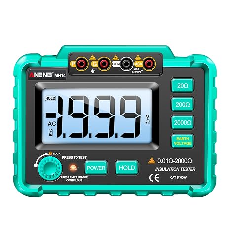 MH14 Electrical Insulation Resistance Tester Digital High-precision Resistance Grounding Voltage Measuring Meter