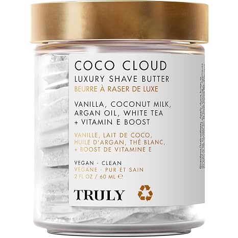Truly Beauty Luxury Shave Butter | Hydrating Women's Shave Cream