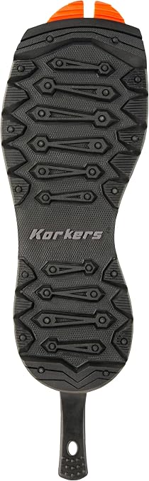 Korkers Unisex SnowTrac Rubber Lug Sole Industrial Boot