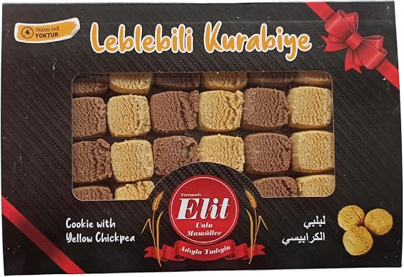 tavşanlı elit Leziz Leblebi Kurabiyesi: Ev Yapımı, Otantik ve Sağlıklı Sade ve Kakolu (karışık) çeşitleriyle (1, 375)