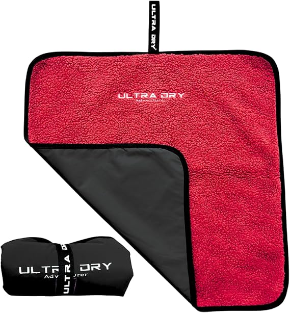 Ultra Dry Change Mat for Outdoor Changing, Surfing & Swimming, Compact, Portable & Soft - Water Resistant