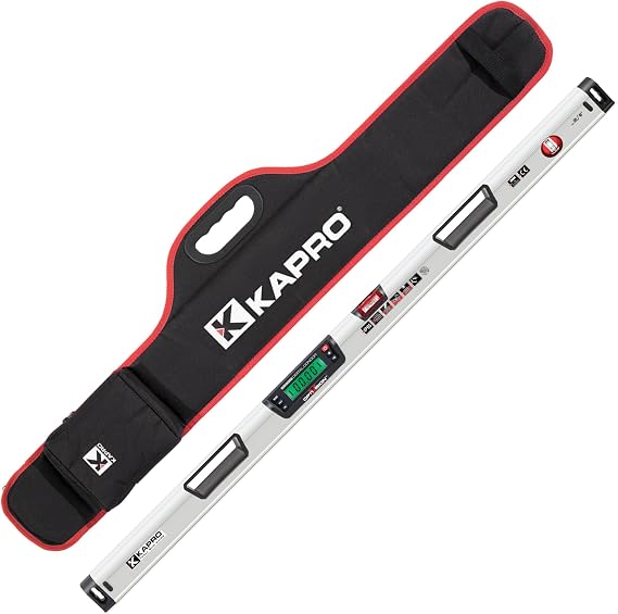 Kapro - 905 Digital Condor - Magnetic Digital Level IP65 - With OPTIVISION - Features Visual and Audible Slope Indicator, False Zero Mode, Large Display Screen, 180 Invertible Read Out - 48 Inch