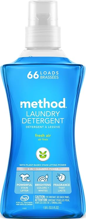 Method e Detergent 4 x Robust Concentrated on Dirt and Stains 66 Loads 1.58 Litres