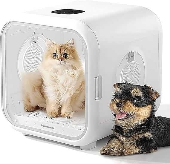 HomeRunPet Pet Dry Room Drybo Plus Drybo Plus Pet Dog Cat Dryer Room Pet Dryer House Drying Dry Automatic Quiet Hands-Free Comfortable