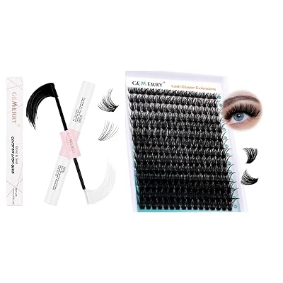 GEMERRY Lash Bond and Seal & Eyelash Clusters