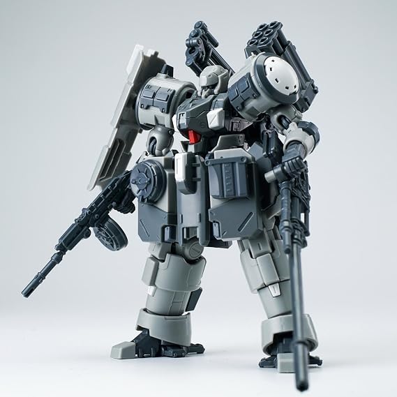 GWTCTOY 1/144 Plastic Model Action Figures Kits, Zalov, 13CM Mecha Model, Easy to Assembl