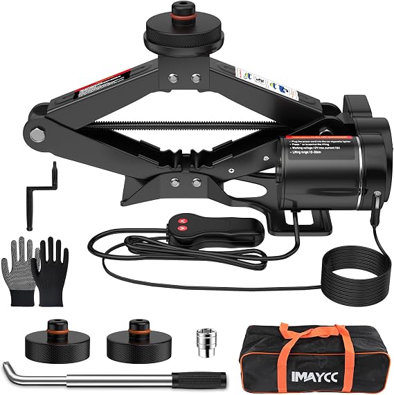Electric Car Jack for Tesla, 3 Ton Tesla Tire Jack Repair Tools Portable, Electric Lifting Jack for Model Y/3/S/X
