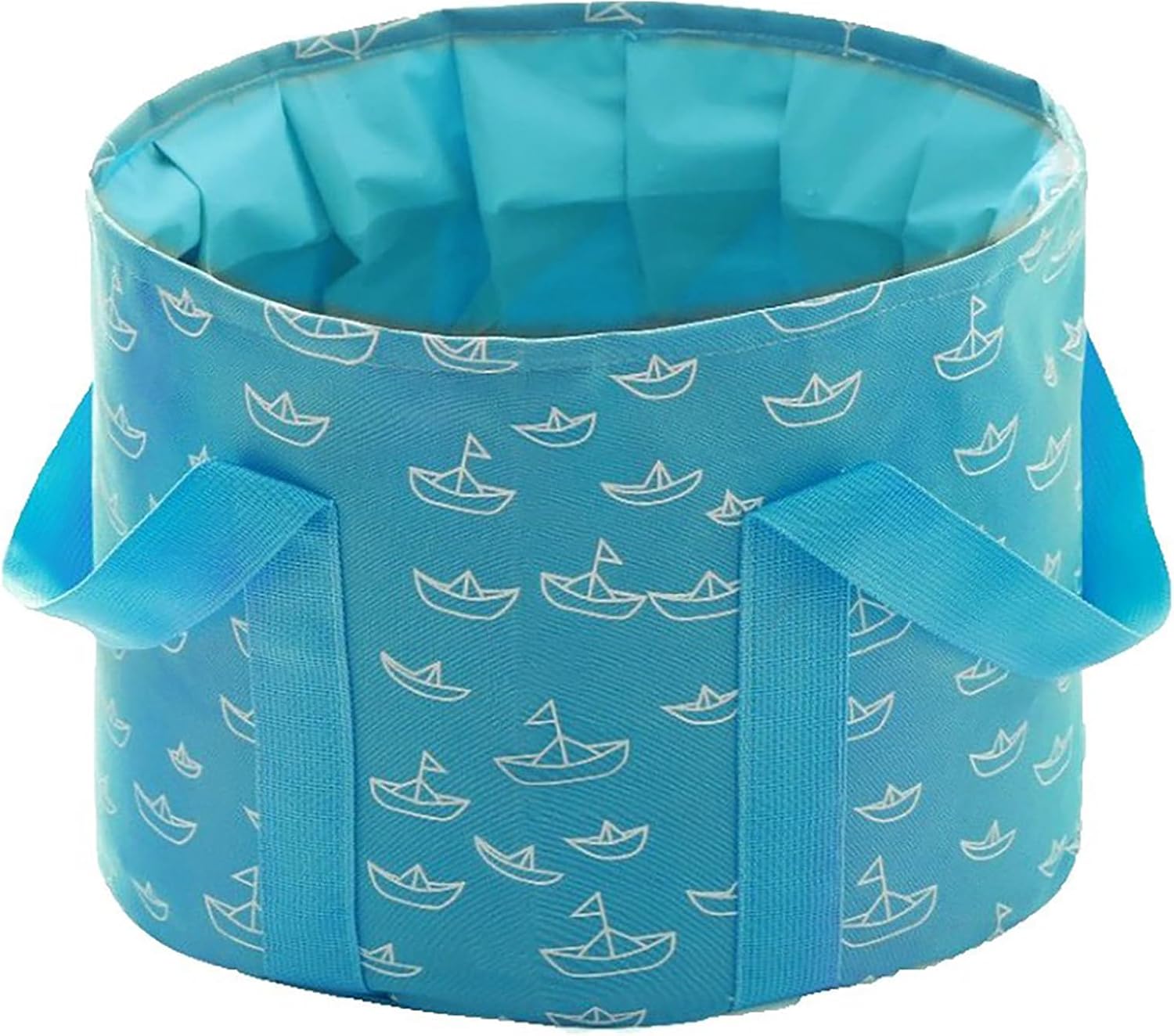 Collapsible Bucket for Soaking Feet-25L Portable Travel Foot Bath Tub, Foot Soaking Bath Basin Portable, Foot Spa Soaking Feet Home Pedicure Basin Outdoor Camping,Blue