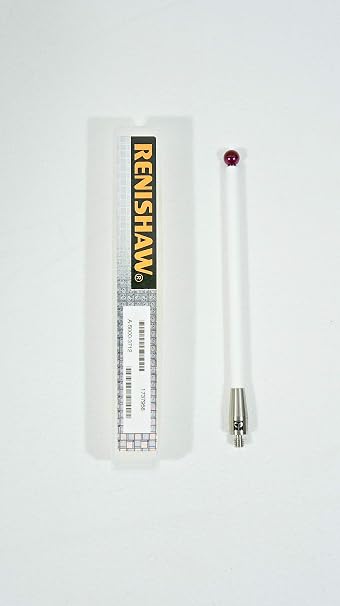 RENISHAW A-5000-3712 Ceramic TIP, D6R, EWL88.5 D4.5CE, L100, M4, Stylus Probe