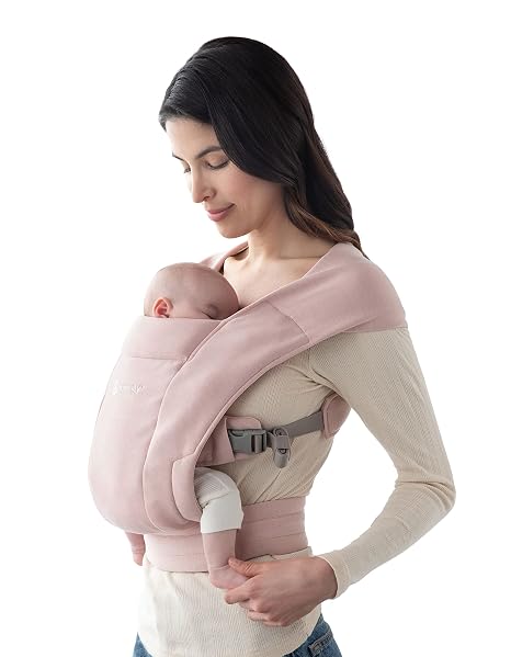 Ergobaby Embrace Baby Carrier for Newborns from Birth Extra-Soft Front Baby Carrier Ergonomic