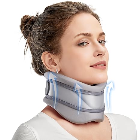 babaka Neck Brace for Neck Pain and Support, Soft Neck Brace Cervical Collar for Women & Men, Neck Support with Support Pad for Sleeping, Relieves Pain and Spine Pressure