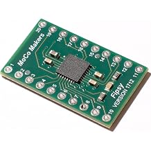 Fipsy V2 FPGA Development Board | Bread Board Compatible | 1280 LUTs, 269MHz, 64kbit Memory, SPI/I2C Programming | MachXO2 Logic Device