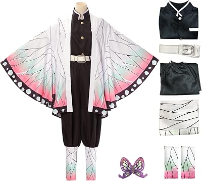 DEMOM Cosplay Anime Slayer Costume for Women Girls Halloween Christmas XXL
