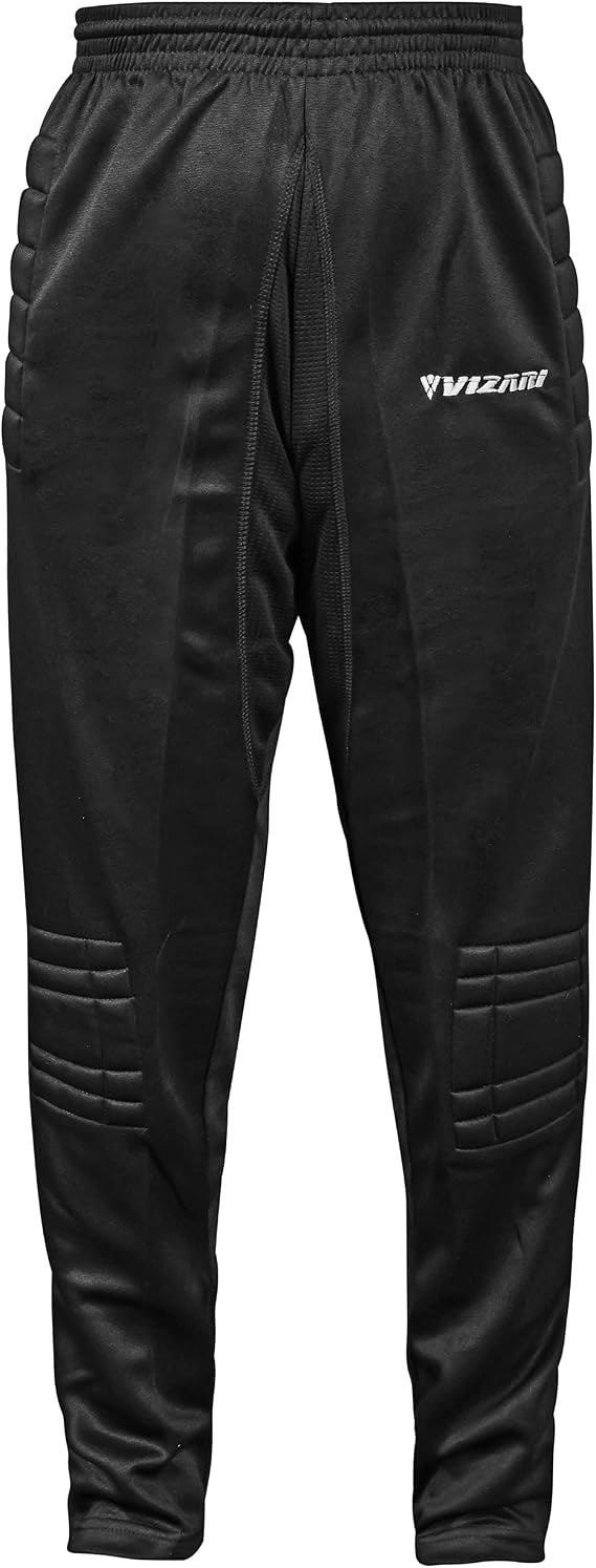 Vizari Goalkeeping Pants for Youth and Adults | Padded Soccer Pants with Side Pockets for Comfort & Protection