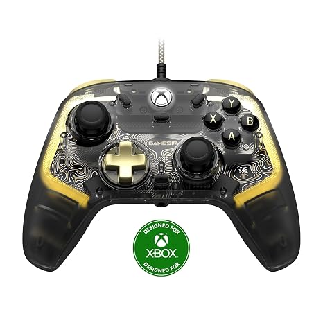 GameSir Kaleid Flux Enhanced Wired Controller for XBOX, RGB Lighting and Hall Effect Joystick, Compatible with XBOX Series X|S, XBOX One, Windows 10/11 PC - Officially Licensed