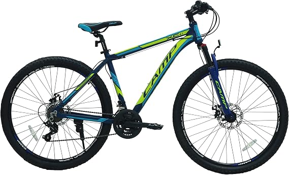 Bicycle Camp Xc 4.2 29" Rim 18" Squad Shimano St-ef41-21 Gear - Mechanical Disc Brake - Blue & Gear Bicycle
