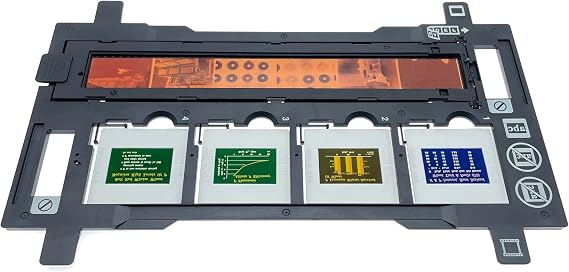 Negative Slide 35mm Film Holder for Epson V100 V200 V300 V330 V370 | 35mm Slide & Negative Scanning Film Holder, Compatible with Epson Perfection V100 V200 V300 V330 V370 Scanner