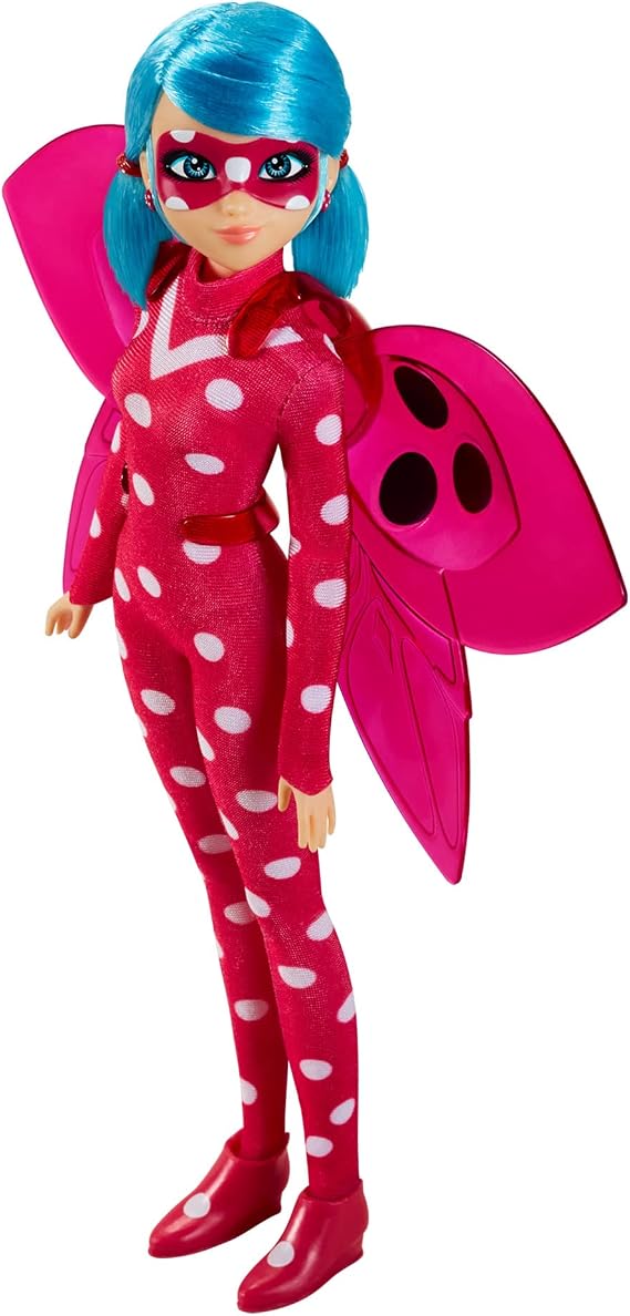 BANDAI - Miraculous Ladybug - Puppe Miraculous - Cosmobug - 26 cm große Ankleidepuppe - P50017