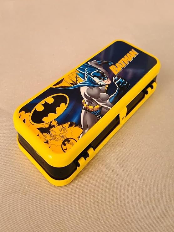 7 Bölmeli Lisanslı Batman Kalem Kutusu