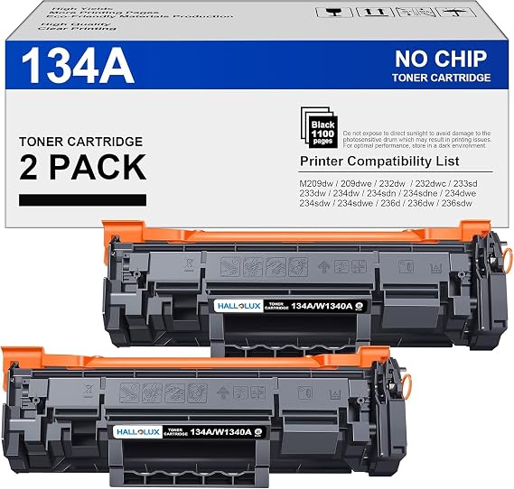 HALLOLUX Toner Cartridges Black Cyan Magenta Yellow 31112