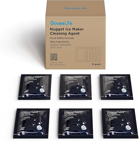 GoveeLife Nugget Ice Maker Cleaning Agent, 6 Pack Per Box