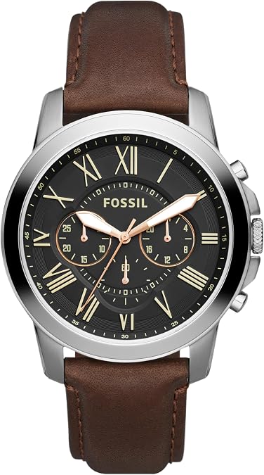 Fossil Men's Watch, Grant Quartz Chronograph Watch