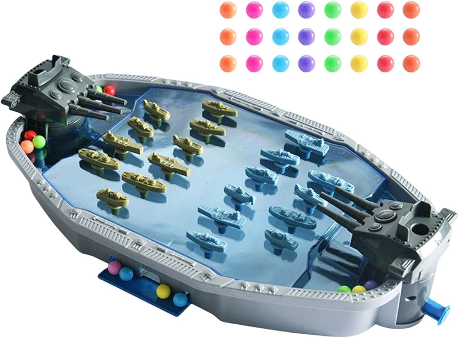 Dinosaur Battle Game Toys - Navy Competition Battle Board Toys, Navy Battleboard, Bullet Bounce Navy Board Game for 2 People, Educational Toys for Girls and Boys Koyoyo